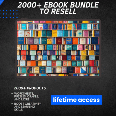 2000+ Ebook Bundle to Resell