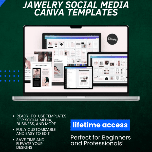 Jawelry Social Media Canva Templates