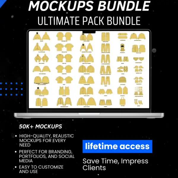 Mockups Bundle Ultimate Pack bundle