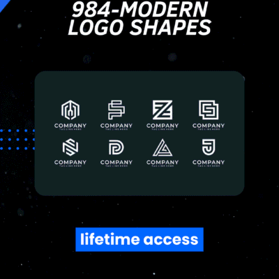 984-Modern Logo Shapes