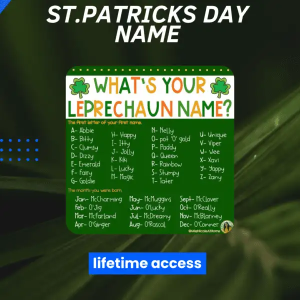 St.Patricks Day name