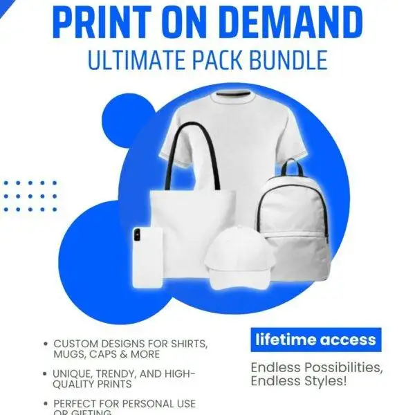 print on demand Ultimate Pack bundle