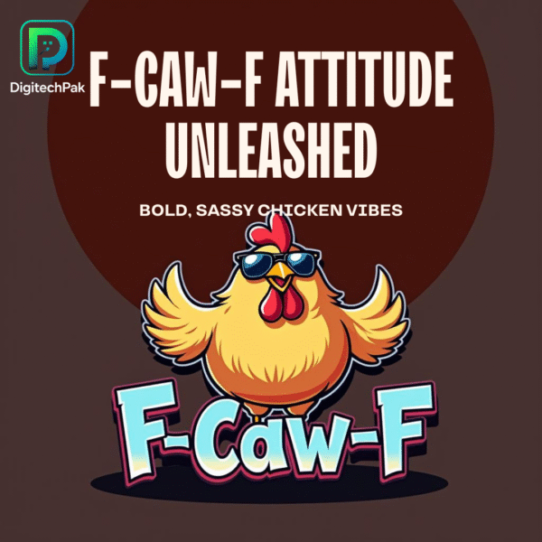 F-Caw-F Sublimation PNG – DigiTechPak Design Download