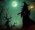 Halloween witch digital download