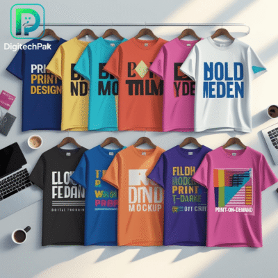 Best Selling POD T-Shirt Design Bundle | DigiTechPak