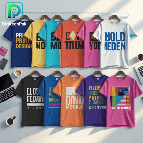Best Selling POD T-Shirt Design Bundle | DigiTechPak