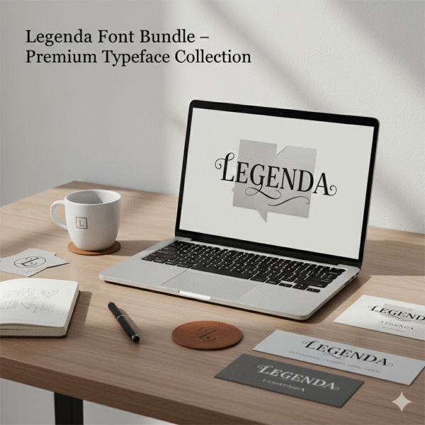 Legenda Font Bundle – Premium Typeface Collection for Designers & Creatives