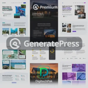 GeneratePress Premium WordPress Theme – Lightweight, Fast & SEO Friendly