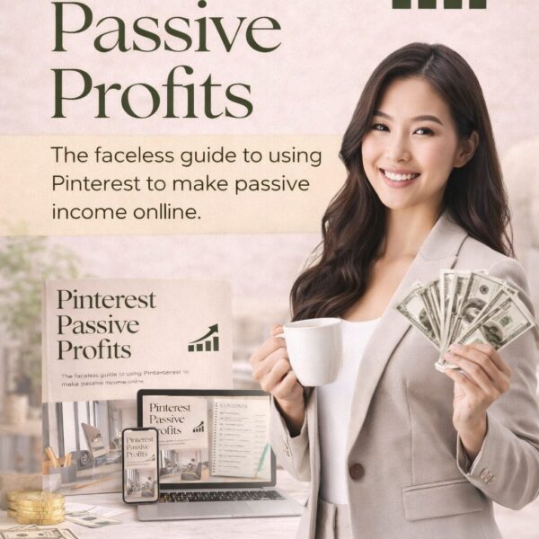 Pinterest Passive Profit Guide – Make Money Online, YouTube Automation & Digital Marketing Ebook | MRR Resell Rights