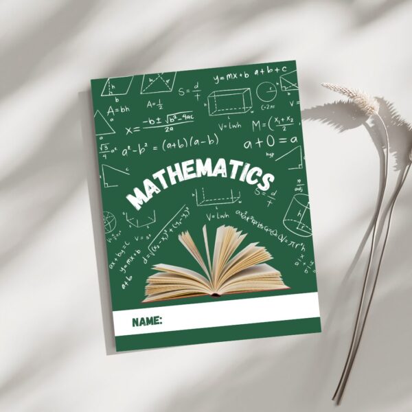 Minimalist Maths Notebook- Printable Pdf