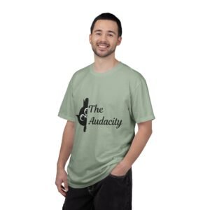 Peeking Cat Funny Graphic T-Shirt