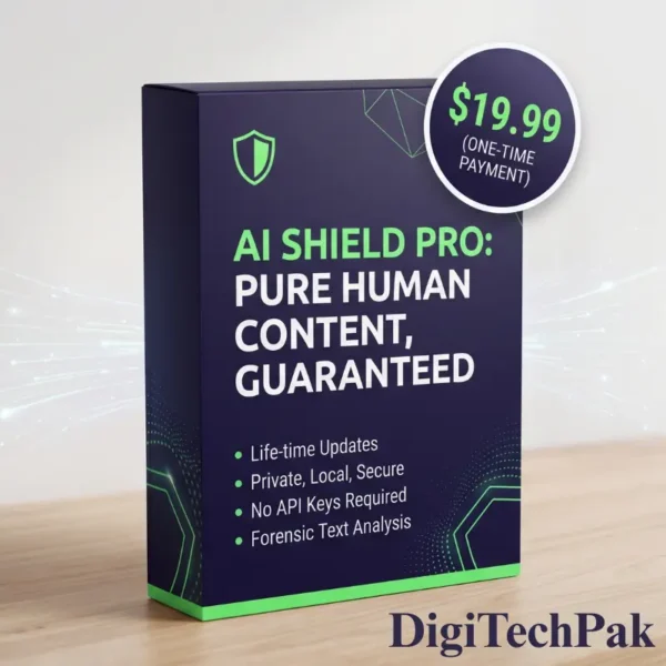 AI Shield Pro – Enterprise AI Content Detector & Forensic Analyzer