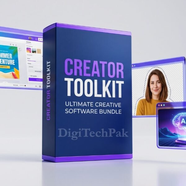 Creator Bundle: Premium Canva Templates + Pro Background Remover + AI Image Generator Tool