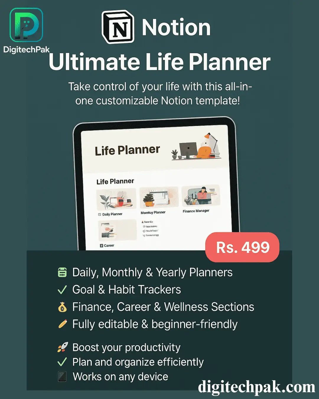 Notion Ultimate Life Planner